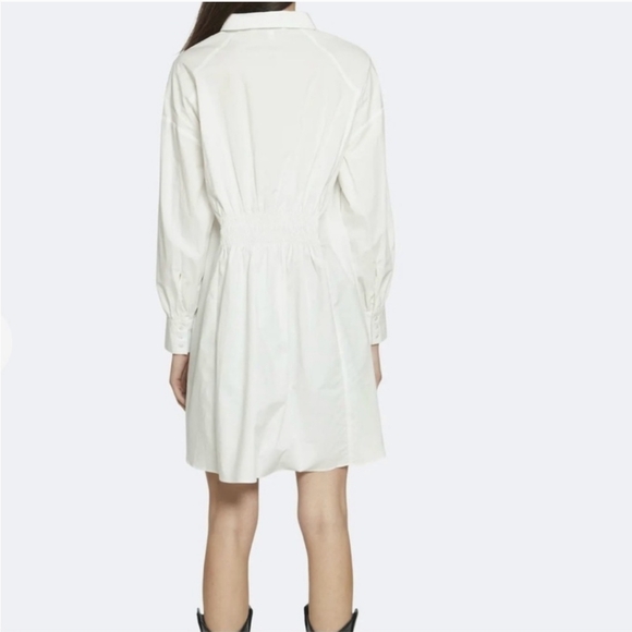 Walter Baker Oversized White Cotton Tunic - Picture 2 of 7